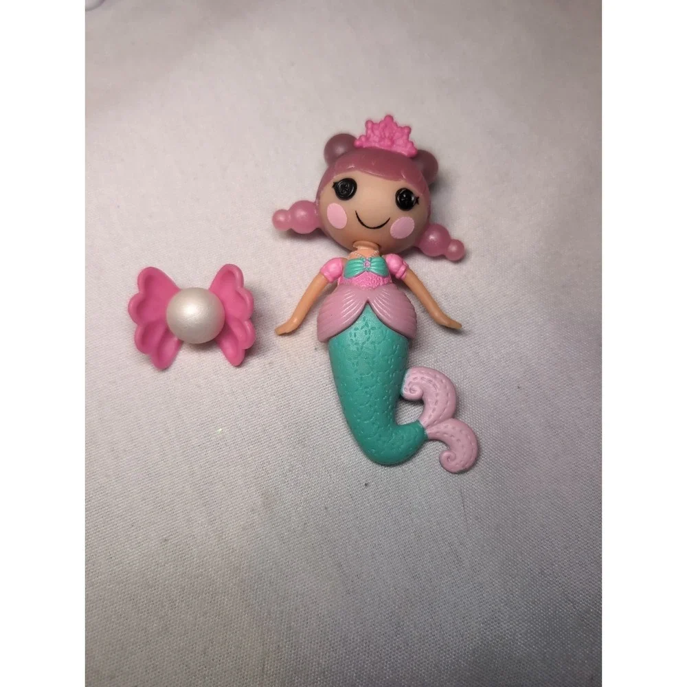RARE Mini Lalaloopsy Pearly Seafoam Mermaid Minis Doll 3